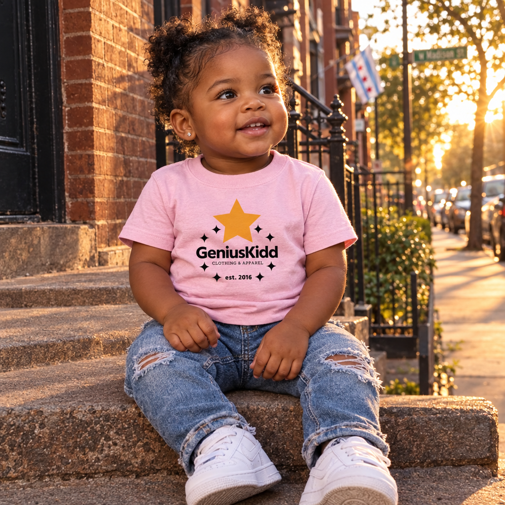 Pink Baby Tee - West Side Chicago